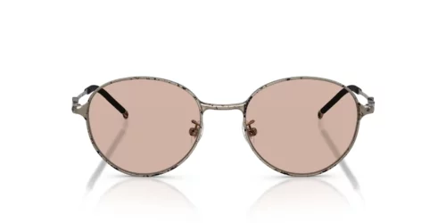 103273 - Paper Transfer Silver frame / Light Brown lenses