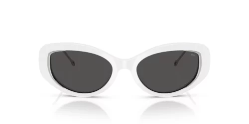712/87 - Shiny White frame / DARK GREY lenses