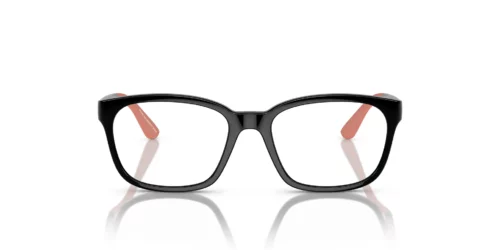 5017 - Shiny Black frame / Clear lenses