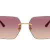 Jimmy Choo JC4018 Brązowy Gradient Różowy