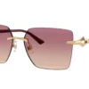 Jimmy Choo JC4018 Brązowy Gradient Różowy