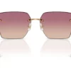 Jimmy Choo JC4018 Brązowy Gradient Różowy
