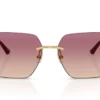 Jimmy Choo JC4018 Brązowy Gradient Różowy