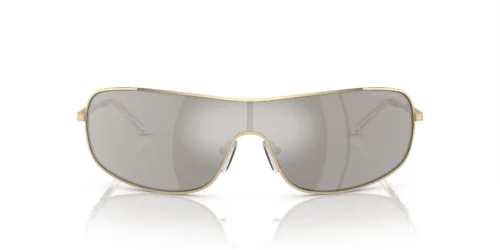10146G - Lys guld stel / Sølv spejlglas