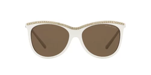 334673 - Bone frame / Brown Solid lenses