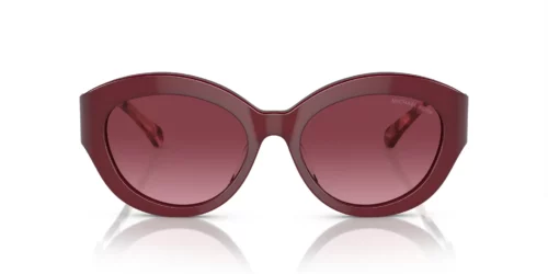 39498H - Dark Red Transparent frame / Burgundy Gradient lenses