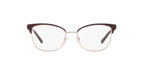 1108 - Cordovan/Rose Gold frame / Clear lenses