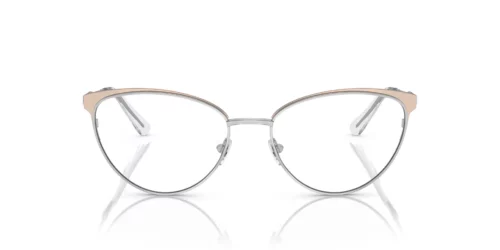 1015 - Silver / Rose Gold frame / Clear lenses