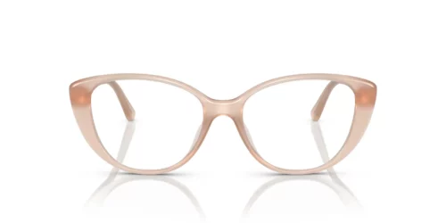 3449 - Milky Pink frame / Clear lenses