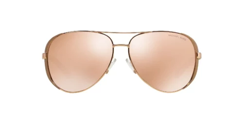 1017R1 - Roséguld/Taupe-båge / Roséguldglas