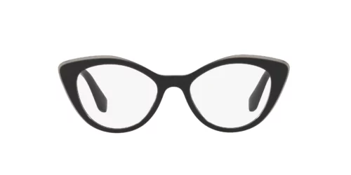 Miu Miu MU-01RV Zwart Top Grijs