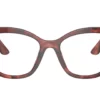 Miu Miu MU-05XV Striped Bordeaux