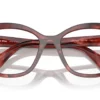 Miu Miu MU-05XV Striped Bordeaux
