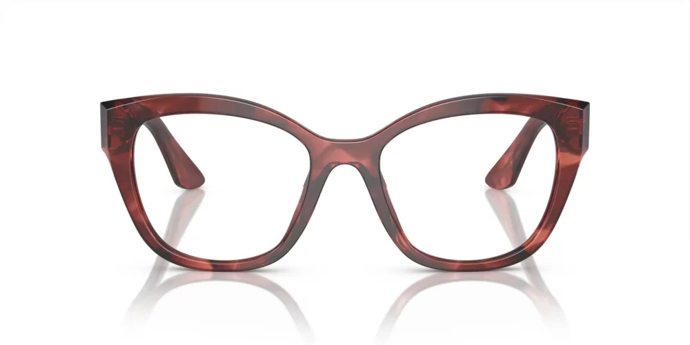 Miu Miu MU-05XV Striped Bordeaux