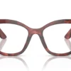 Miu Miu MU-05XV Striped Bordeaux