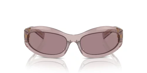 12W20I - Mauve Trasparent frame / Light Purple Brown lenses