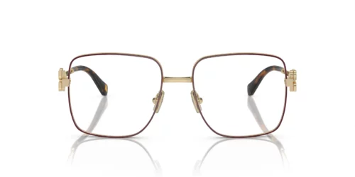 Miu Miu MU-51XV Bordeaux/Pale Oro