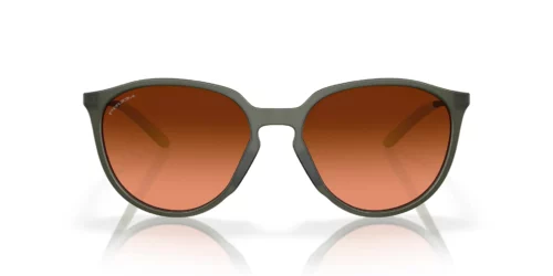 928802 - Matowa oprawka w kolorze oliwkowym / soczewki Prizm Brown Gradient