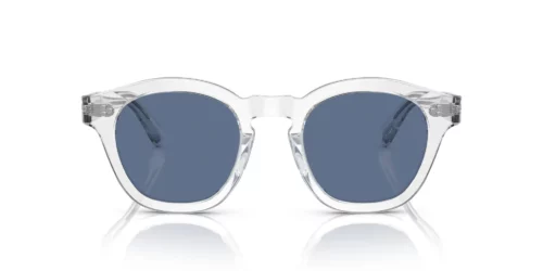110180 - Crystal frame / Blue lenses