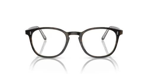 1666 - 362-Horn frame / Clear lenses