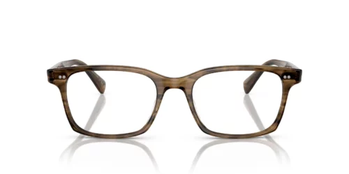 1689 - Sepia Smoke frame / Clear lenses