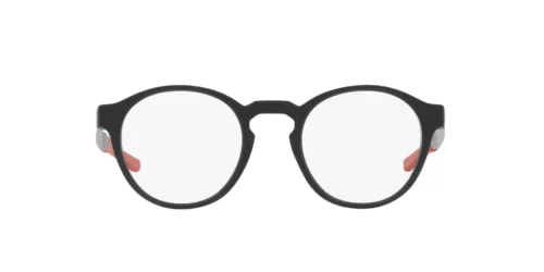 816503 - Armação em preto acetinado / Lentes transparentes
