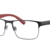 Polo Ralph Lauren PH-1215 Shiny Black + Gun Metal