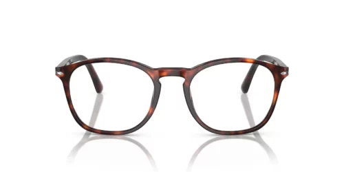 24 - Havana frame / Clear lenses