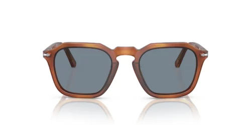 96/56 - Terra Di Siena frame / Light Blue lenses