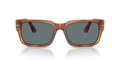 96/3R - Terra Di Siena frame / Dark Blue Polarized lenses
