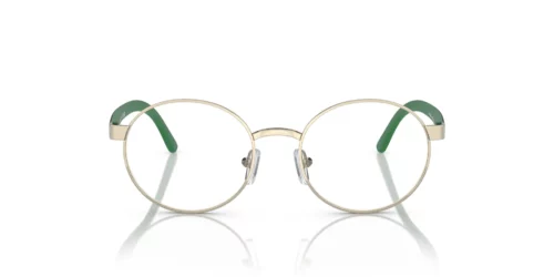 9425 - Shiny Pale Gold frame / Clear lenses
