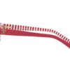 Polo Kids PP-8540 Shiny Red On Red/White Stripes