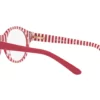 Polo Kids PP-8540 Shiny Red On Red/White Stripes