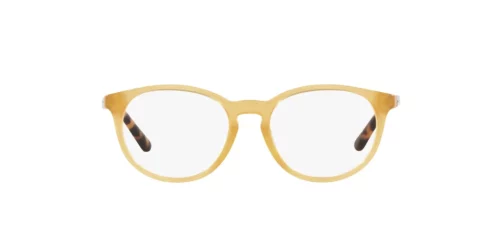 5005 - Shiny Opal Honey frame / Clear lenses
