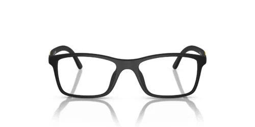 581787 - Armação preta fosca / Lentes cinza-azuladas