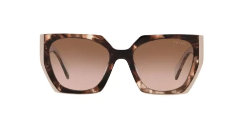 01R0A6 - Monture écaille caramel/poudre / Verres dégradés marron