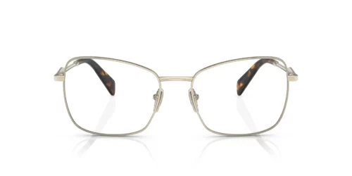 ZVN1O1 - Pale Gold frame / Clear lenses