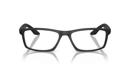 DG01O1 - Black Rubber frame / Clear lenses
