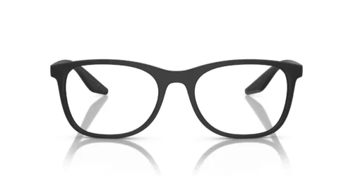 DG01O1 - Black Rubber frame / Clear lenses