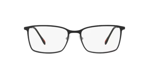 Prada Sport PS-51LV Black Rubber/Gunmetal Rubber
