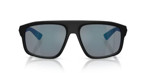 Prada Sport  PSB02S Mörkgrå Spegelblå/Röd
