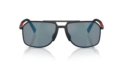 Prada Sport  PSB51S Mörkgrå Spegelblå/Röd