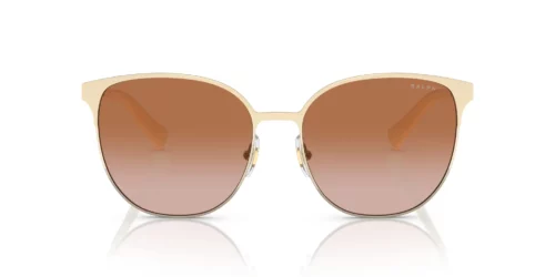 911613 - Montura dorada pálida brillante / Lentes marrones degradadas