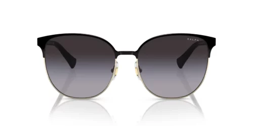 91168G - Montura dorada pálida brillante / Lentes marrones degradadas