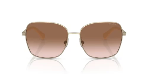 911613 - Shiny Pale Gold frame / Gradient Brown lenses