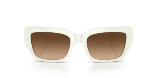 603474 - Shiny Chalk Cream frame / Gradient Brown lenses
