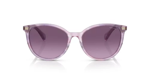 60368H - Shiny Striped Purple frame / Gradient Violet lenses