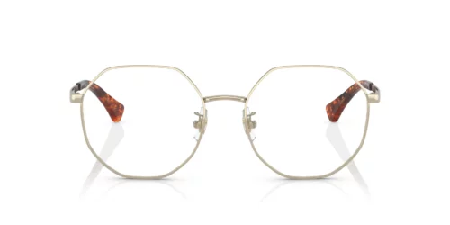 9116 - Shiny Pale Gold frame / Clear lenses