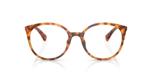 5911 - Shiny Honey Havana frame / Clear lenses