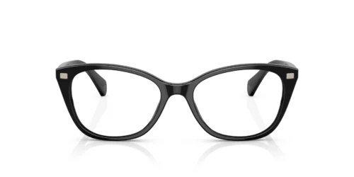5001 - Armação preta brilhante / Lentes transparentes